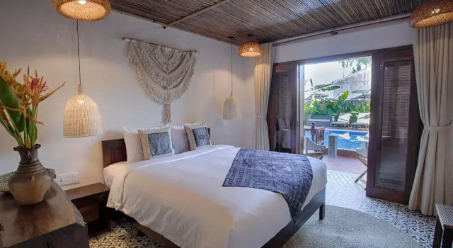 Номер Standard с балконом и с красивым видом из окна An Sen Boutique Villas