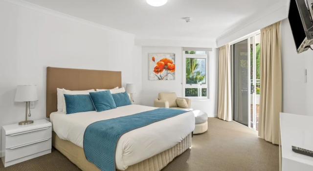Апартаменты с 2 комнатами с балконом ULTIQA Burleigh Mediterranean Resort