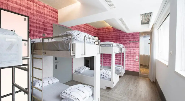 Кровать в общем номере (женский номер) Ovolo Aberdeen Harbour