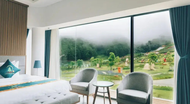 Двухместный номер Deluxe с видом на сад Rung Thong Nui Voi Villa & Resort