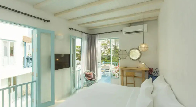 Номер Standard с балконом и с видом на океан Resort de Paskani