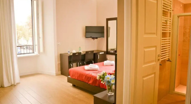 Premium huone TheWesley Rome