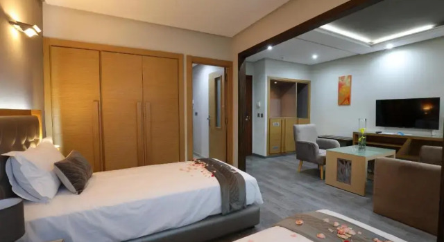 Двухместный номер Standard с красивым видом из окна Silver Suites Hotel Casablanca