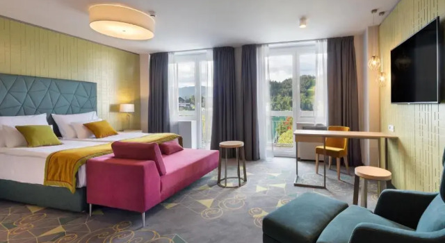 Двухместный номер Superior с балконом Bled Rose Hotel
