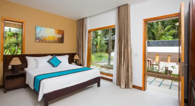 Двухместный номер Deluxe с видом на бассейн Nadine Phu Quoc Resort & Spa