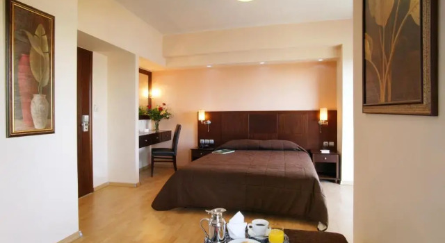 Двухместный номер Deluxe с видом на море Flisvos Hotel Nafpaktos