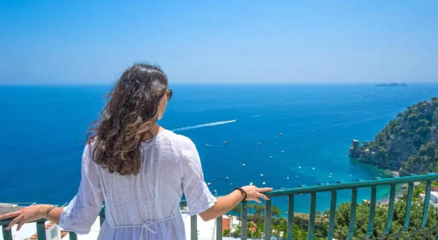 Одноместный люкс с видом на море CASA CAPRILE POSITANO