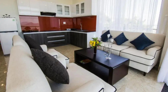 Апартаменты с 3 комнатами с видом на море Cassabella Hotel & Apartment