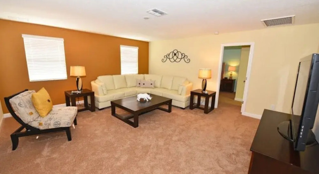 Champions Gate 6 Bed/6 Bath South Facing Pool 6 Bedroom Home, Забронировать Дом для отпуска Парк развлечений Walt Disney World штат Флорида