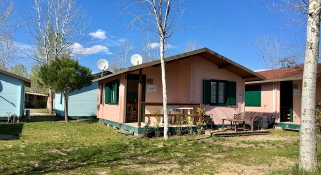 Семейное шале с видом на парк Greenchalets Toskana Viareggio - Campsite
