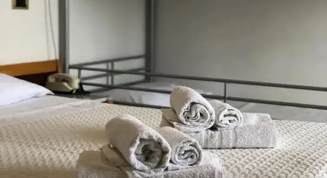 Четырёхместный номер Standard с балконом и с видом на море Hotel Artide - Beach Front