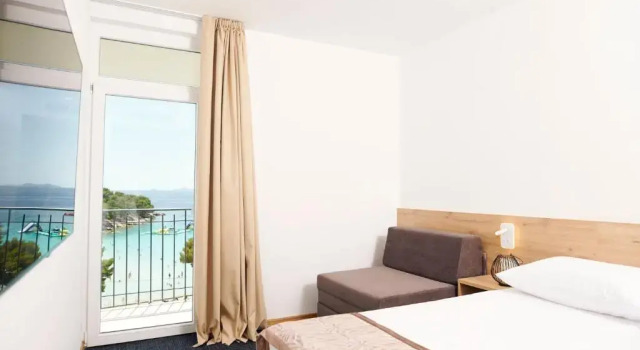 Двухместный номер Standard с балконом и с видом на море Colentum Resort Murter