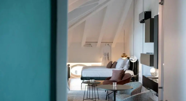Люкс с балконом Designhotel Gius La Residenza