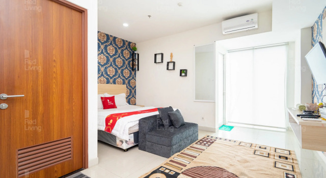 RedLiving Apartemen Grand Kamala Lagoon - Icha Rooms Tower Barclay South with Netflix