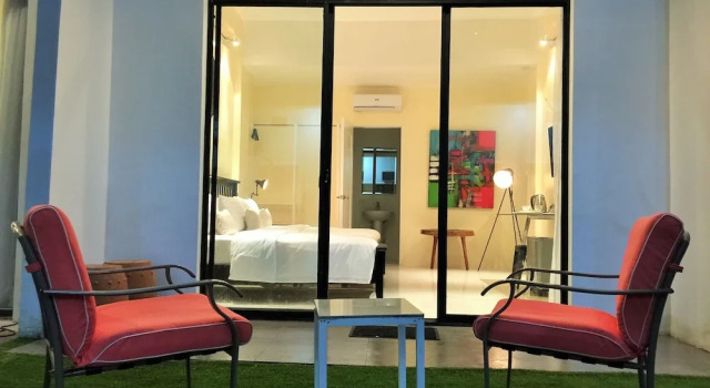 Premier Kahden hengen kellari huone parvekkeella Luxx Boutique Boracay