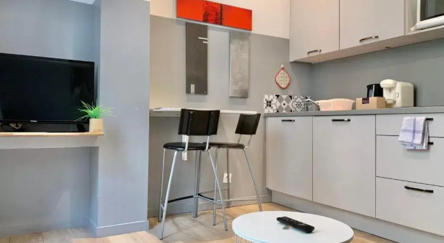 Pleasant renovated studio apartment GEM and Tram ACE #A2, Забронировать Апартаменты/квартира Гренобль Grenoble Area