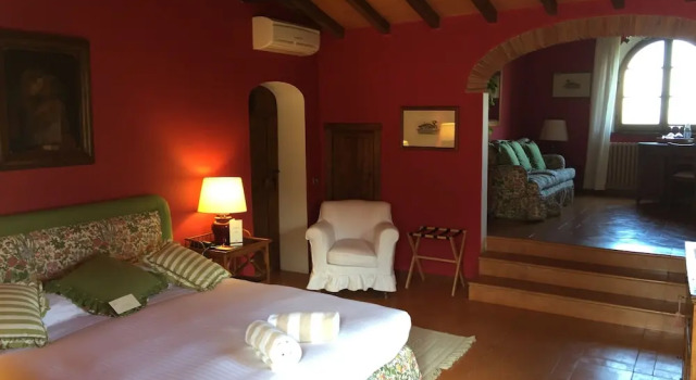 Люкс Royal с видом на город Relais San Bruno