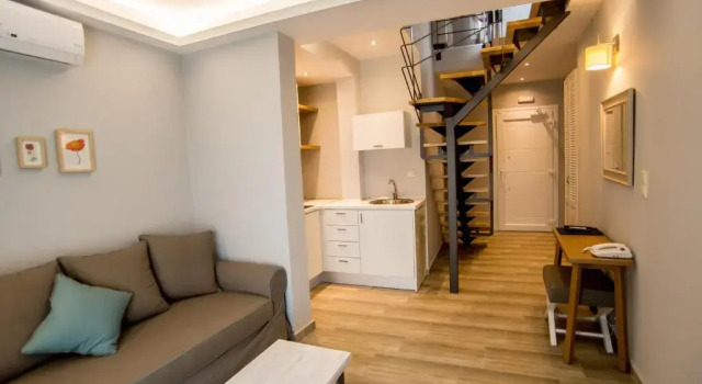 Люкс с видом на море Villa Mediterrane Hotel
