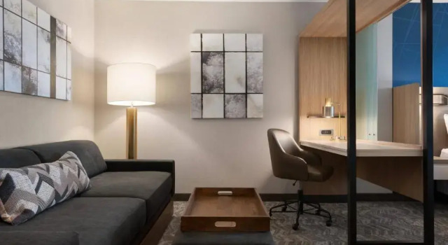 Двухместный люкс с видом на город SpringHill Suites by Marriott Milwaukee West/Wauwatosa