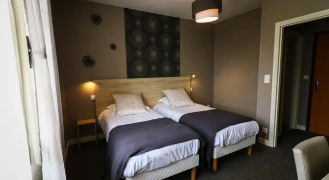 Standard Twin room Hostellerie Bellevue