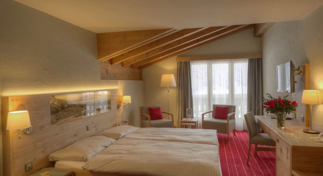 Двухместный номер Superior с балконом Sunstar Hotel Klosters