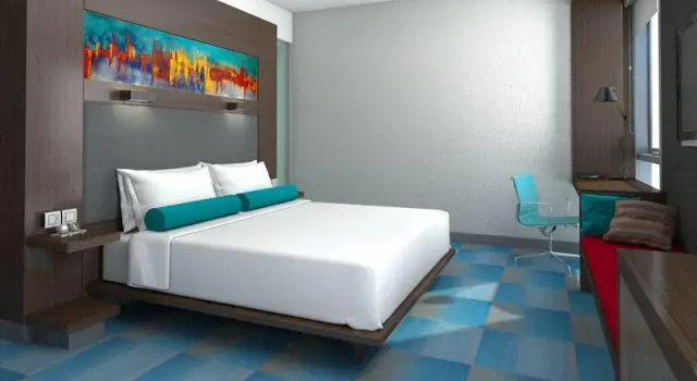 Одноместный номер Standard Aloft by Marriott Montevideo