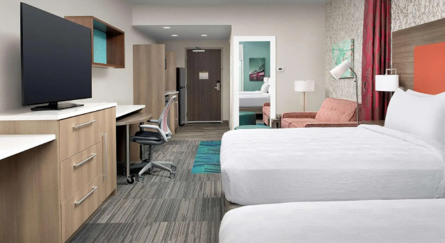 Четырёхместный люкс Home2 Suites Polaris Columbus, OH