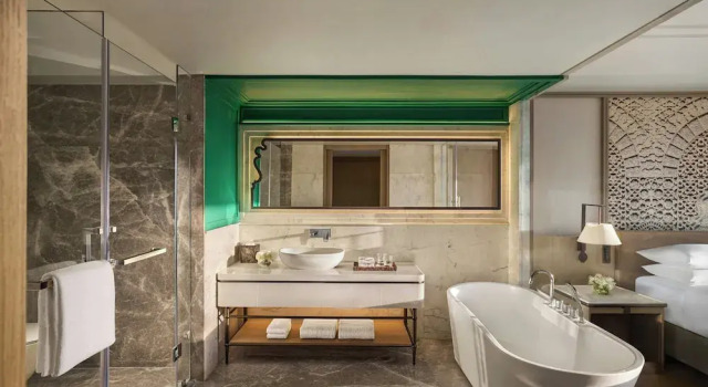 Номер Deluxe Udaipur Marriott Hotel