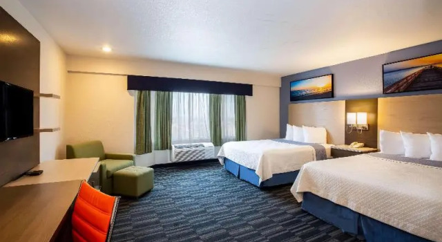 Двухместный номер с видом на океан Days Inn by Wyndham Monterey Downtown