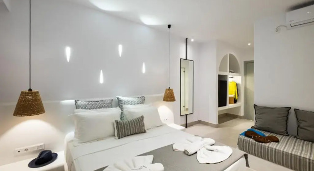 Номер Deluxe Quartano Luxury Cycladic Residence, Adults Only