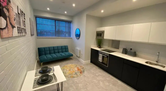 Апартаменты Deluxe Kempston Suites Liverpool Apartment 5