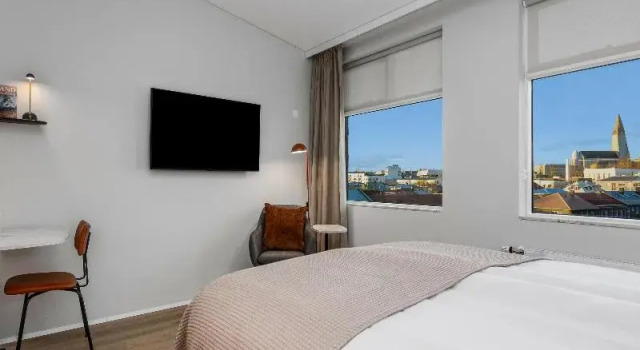 Студия с красивым видом из окна Candlewood Suites Reykjavik by IHG