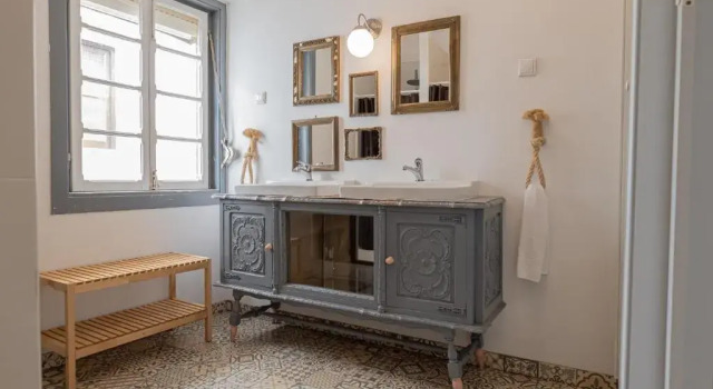 Кровать в общем номере Olive3 Ericeira