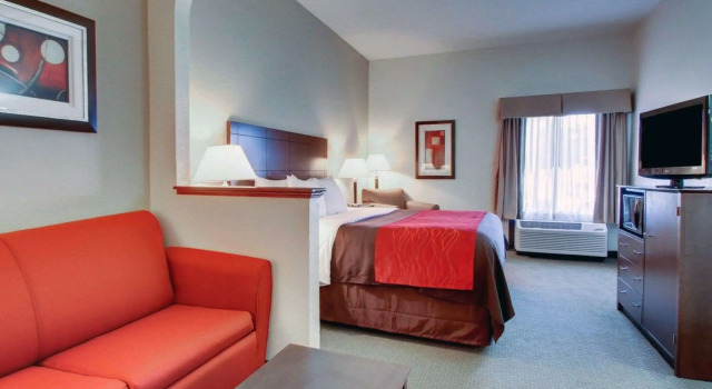 Двухместный люкс Comfort Inn & Suites Moss Point Pascagoula