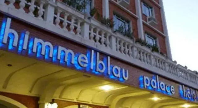 Кровать в общем номере Hotel Himmelblau Blumenau - Centro de Blumenau, próximo ao Neumarkt Shopping