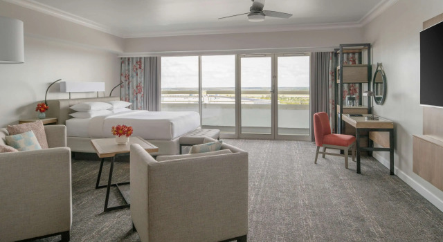 Двухместный номер Deluxe with Runway View Hyatt Regency Orlando International Airport Hotel