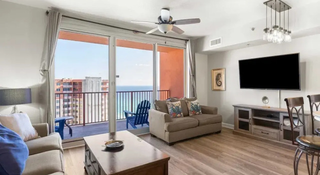 Beachfront Condo, Oceanview Balcony, Lagoon Pool Thomas Dr #2308 by Avantstay, Забронировать Апартаменты/квартира Панама-Сити Панхэндл Флорида, рядом с Загородный клуб "Сигнал Хилл"