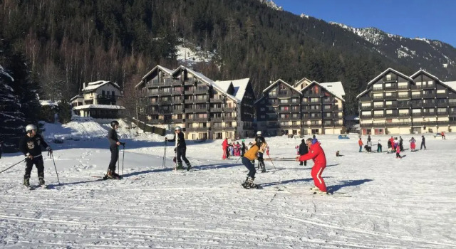 Апартаменты Front Ski Slope Chamonix Apartment