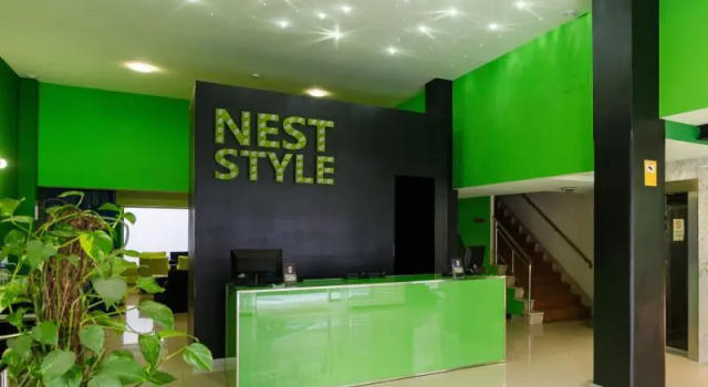 Кровать в общем номере Nest Style Santiago
