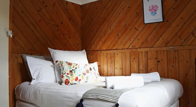 White Shell Cottage, Rezervasyon Tatil Evi Tasmanya kır evleri, Küçük Ev