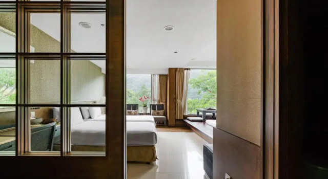 Четырёхместный номер Standard с видом на сад Great Roots Forestry Spa Resort