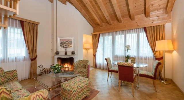 Люкс с 2 комнатами Hotel Vereina