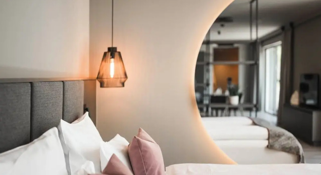 Апартаменты с балконом и с видом на сад Belia Lofts