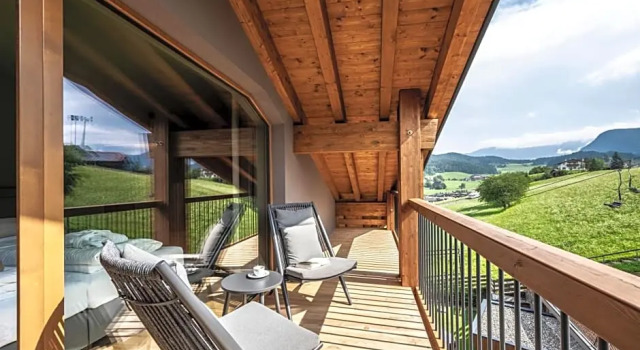 Двухместный номер Standard с панорамным видом Hotel Alpenroyal
