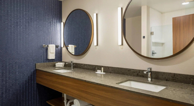 Двухместный люкс Fairfield Inn & Suites by Marriott Des Moines Downtown