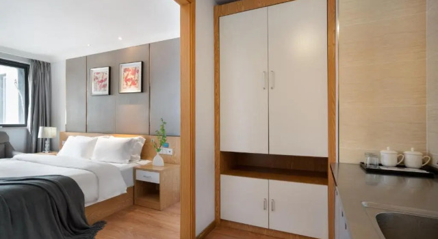 Апартаменты c 1 комнатой Yue Ke Apartment - Changbin Road Branch