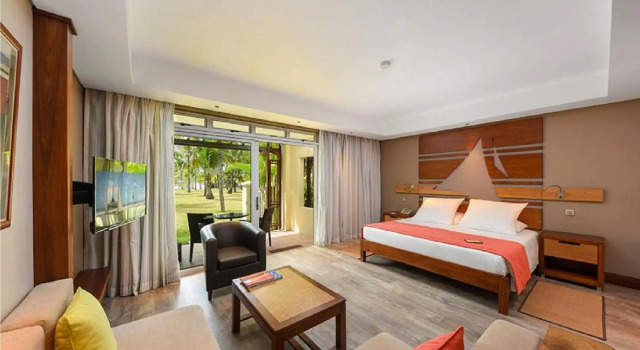 Номер Deluxe Цокольный этаж Shandrani Beachcomber Resort & Spa