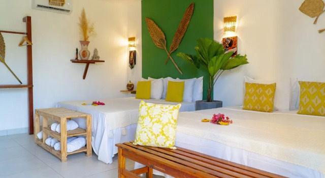 Четырёхместный номер Comfort Pousada Solarium de Gostoso