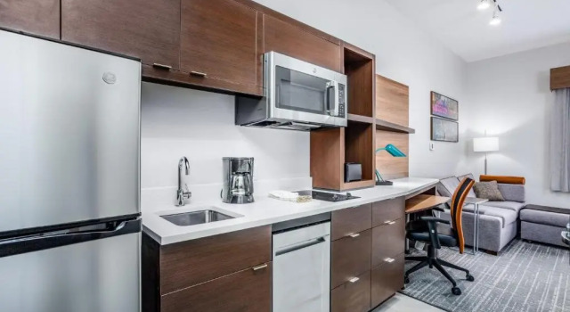 Студия TownePlace Suites by Marriott Chicago Waukegan Gurnee