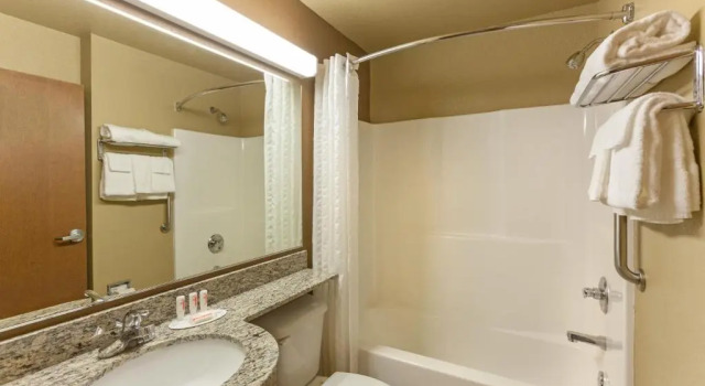 Четырёхместный номер Standard Microtel Inn & Suites by Wyndham Searcy